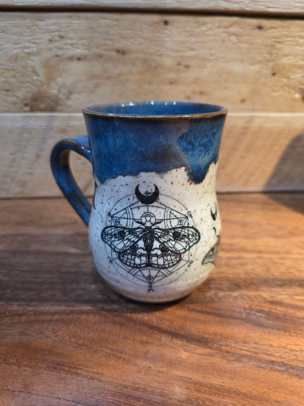 Lunar Moth Mug - Speckled