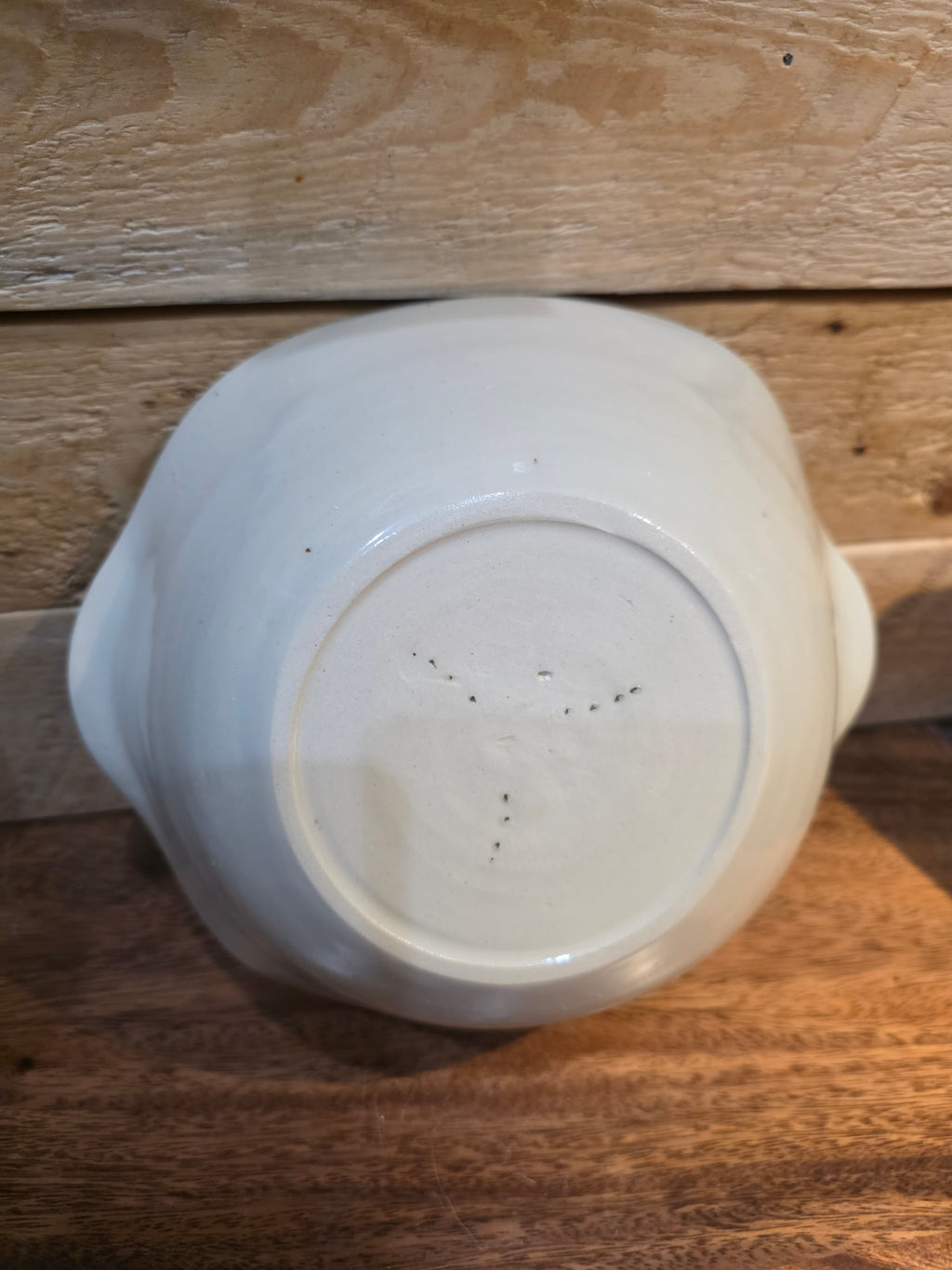 Winter Cabin Casserole Dish - Porcelain