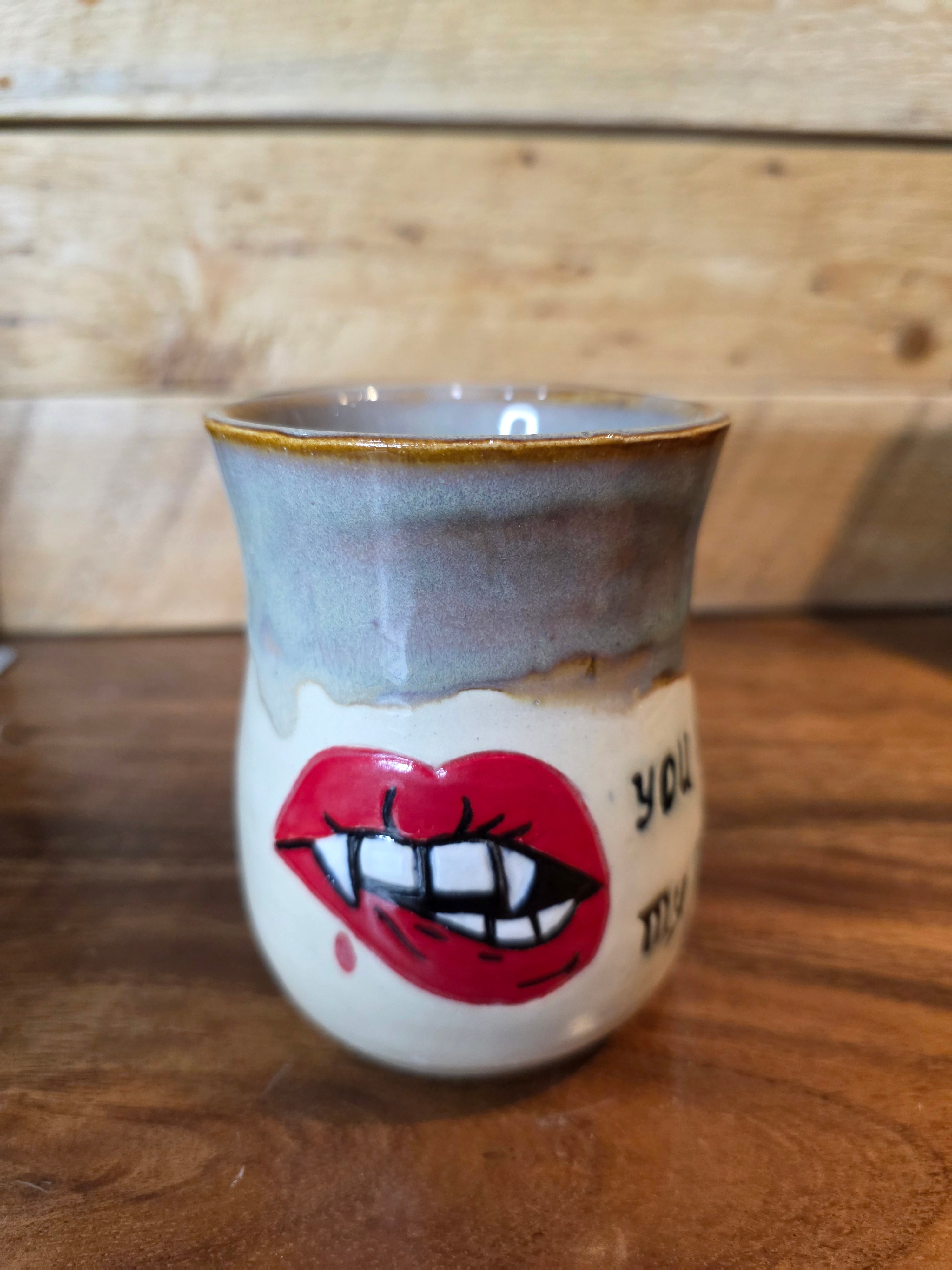 Sharpest Teeth Mug Porcelain