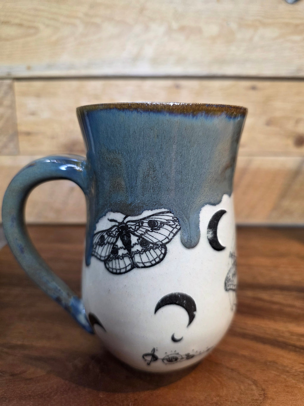 Lunar Moth Mug - Porcelain