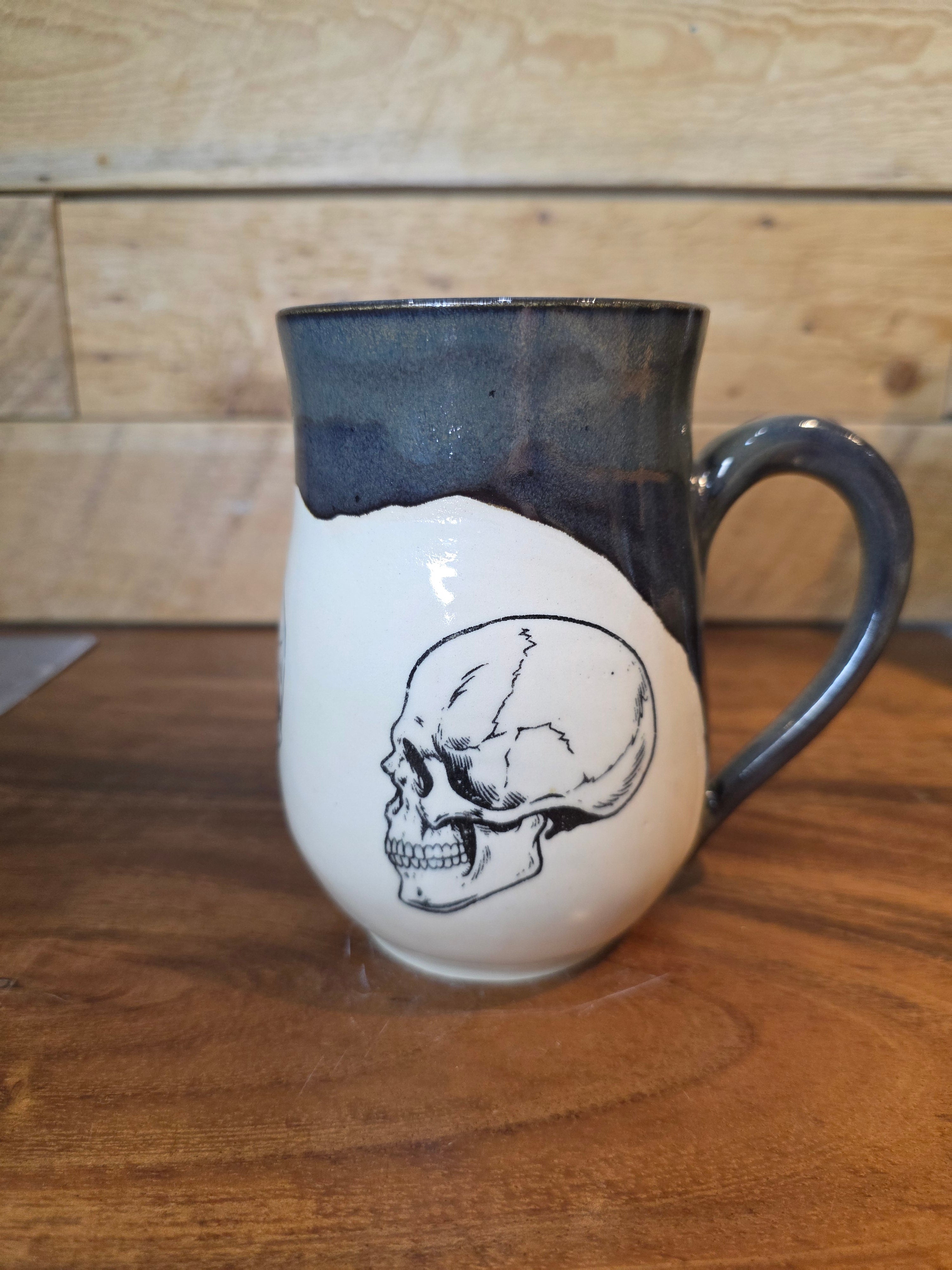Midnight Skull Mug