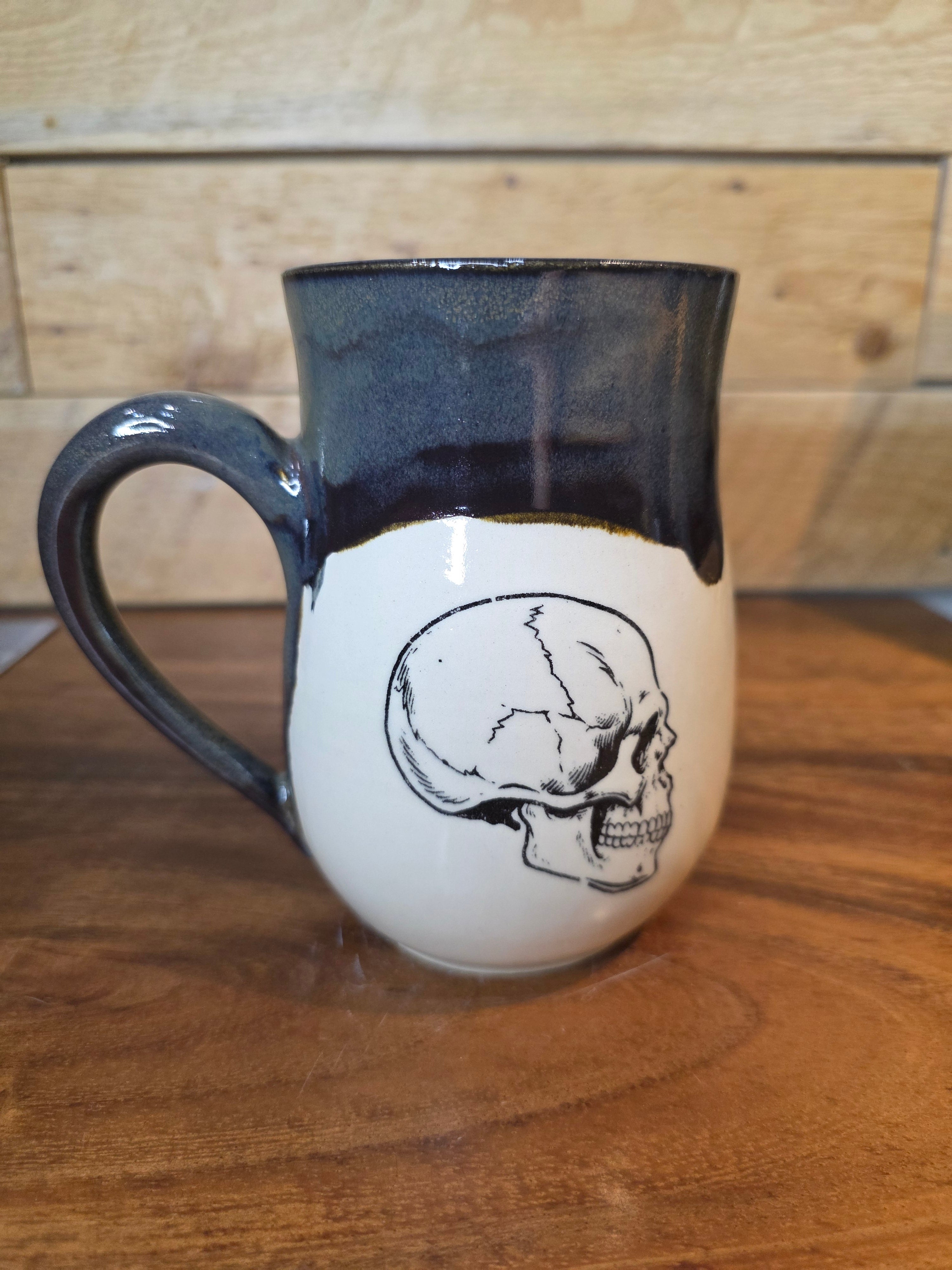 Midnight Skull Mug