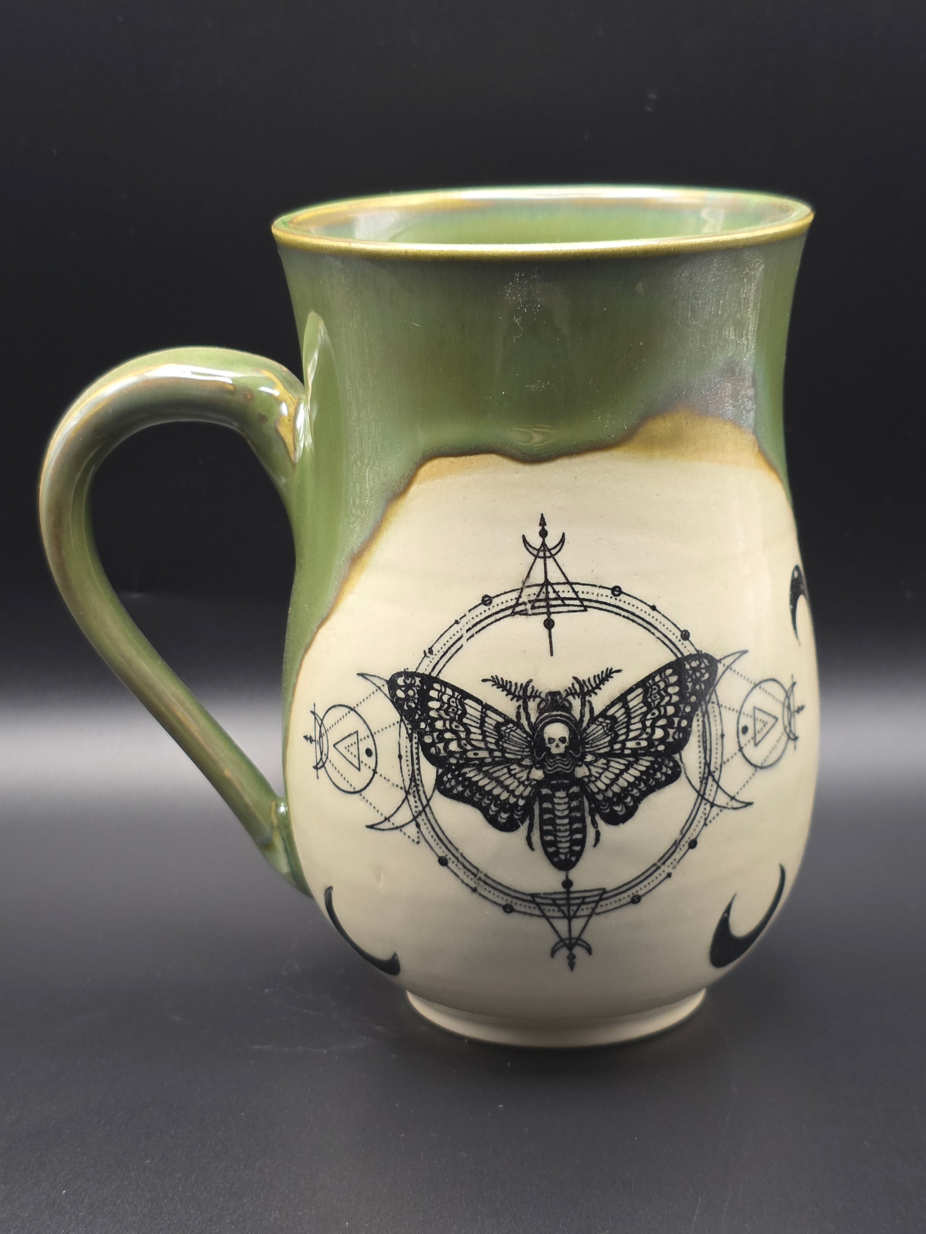 Lunar Moth Mug - Porcelain