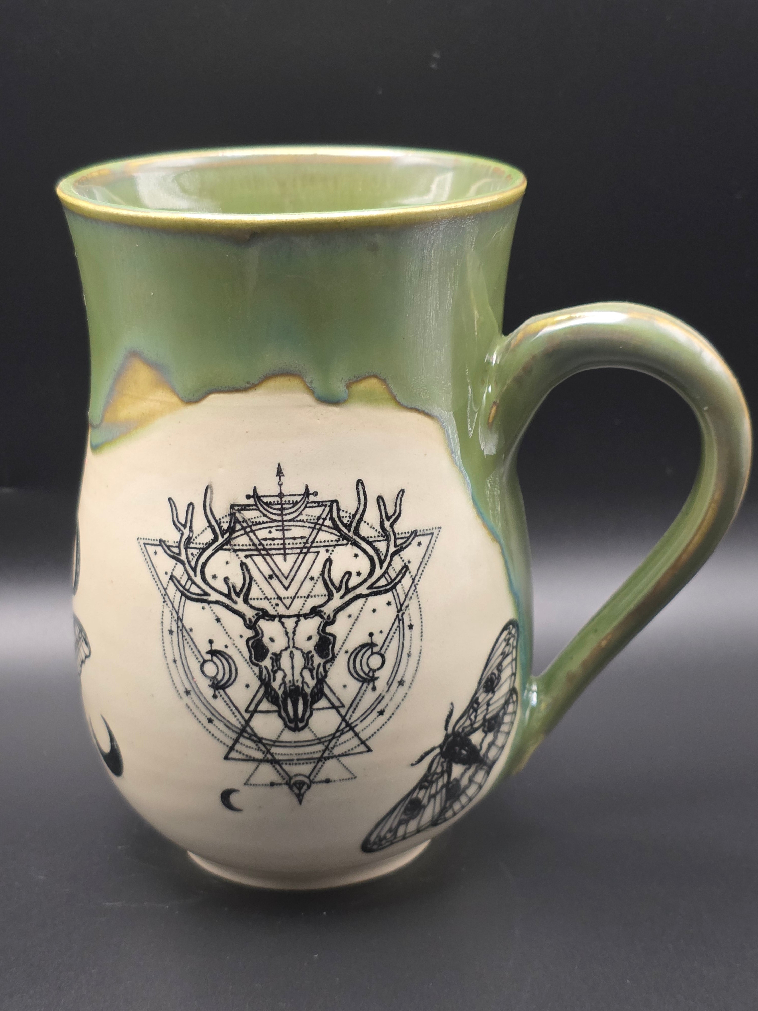 Lunar Moth Mug - Porcelain