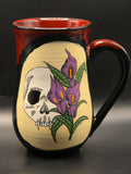 Vamp Skull & Lillies