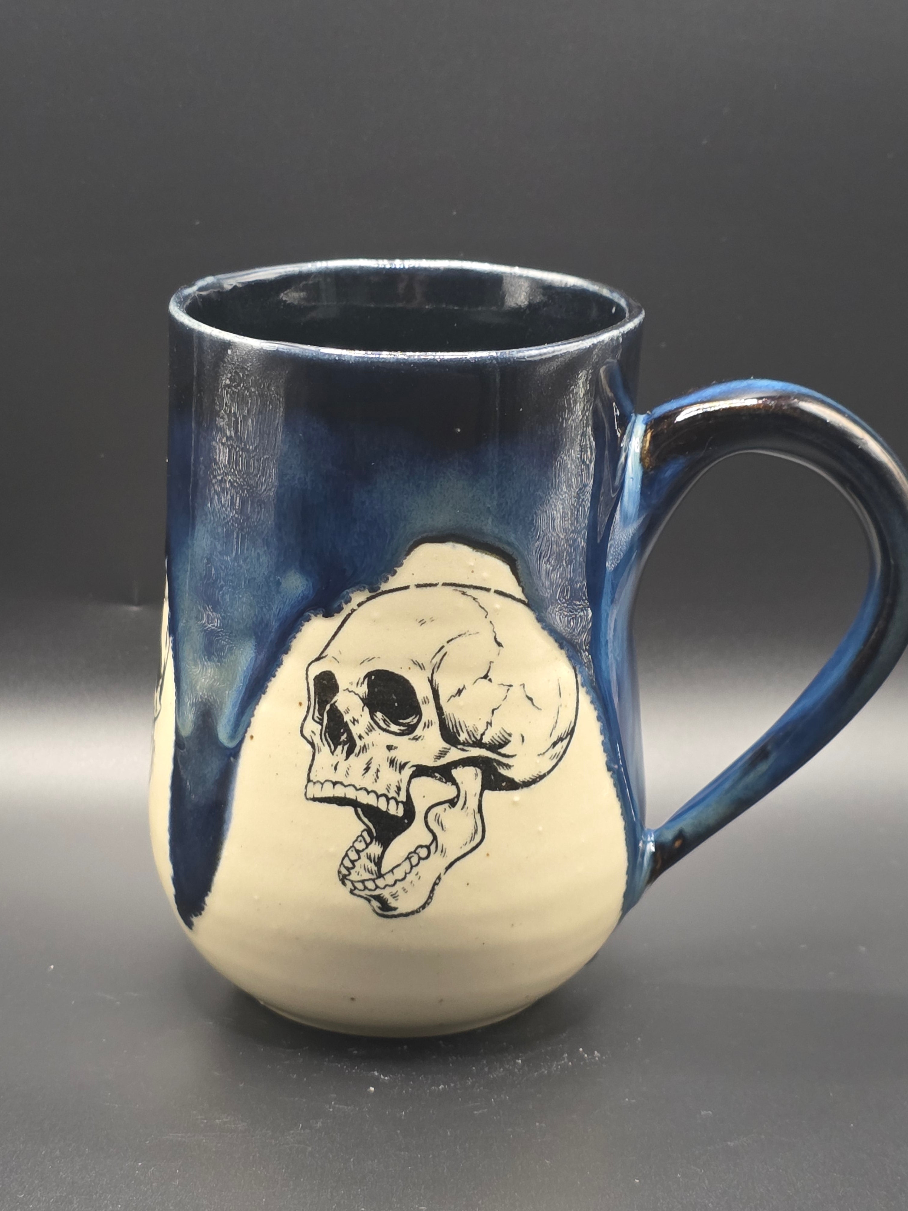 Midnight Skull Mug