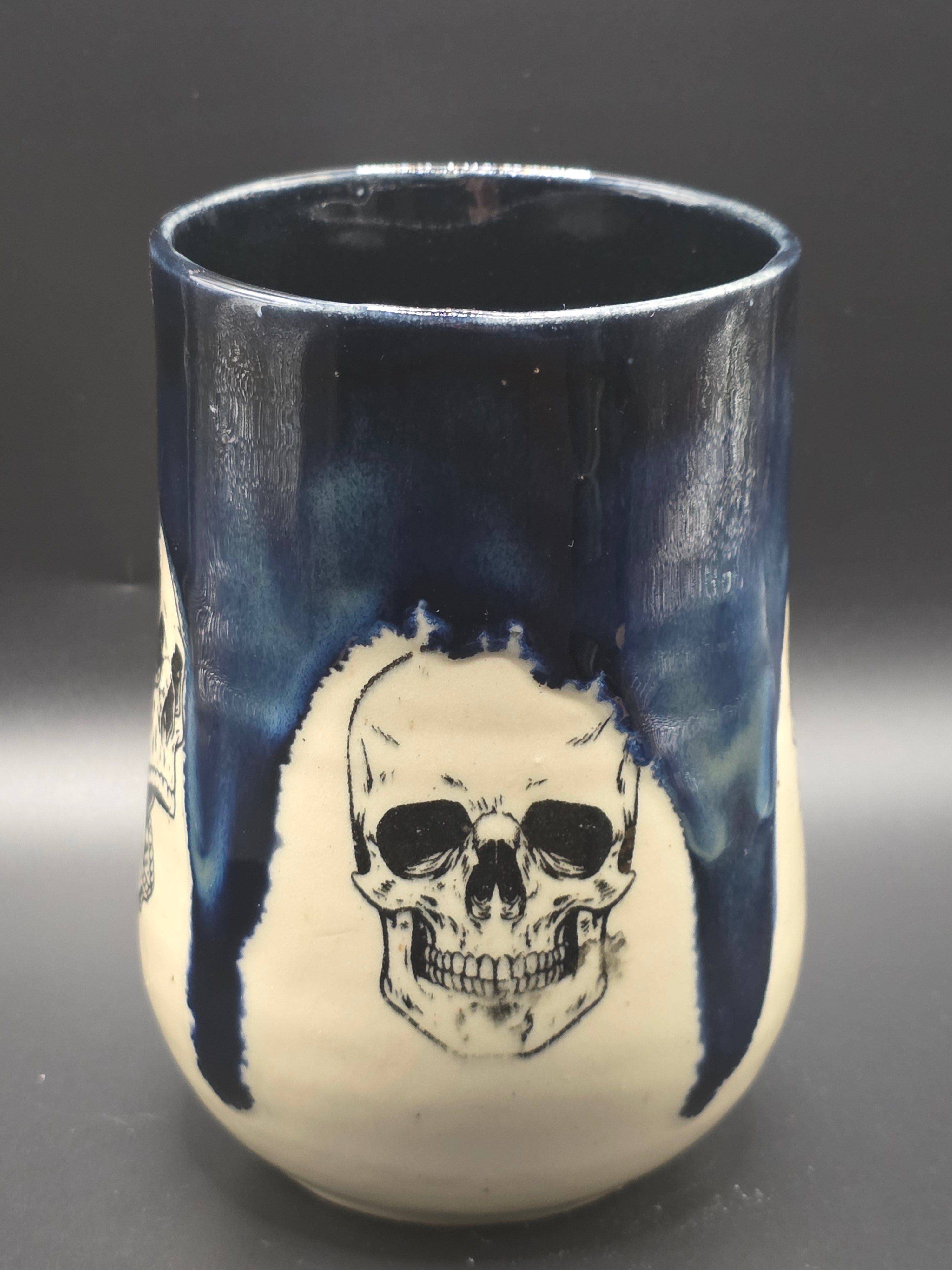 Midnight Skull Mug