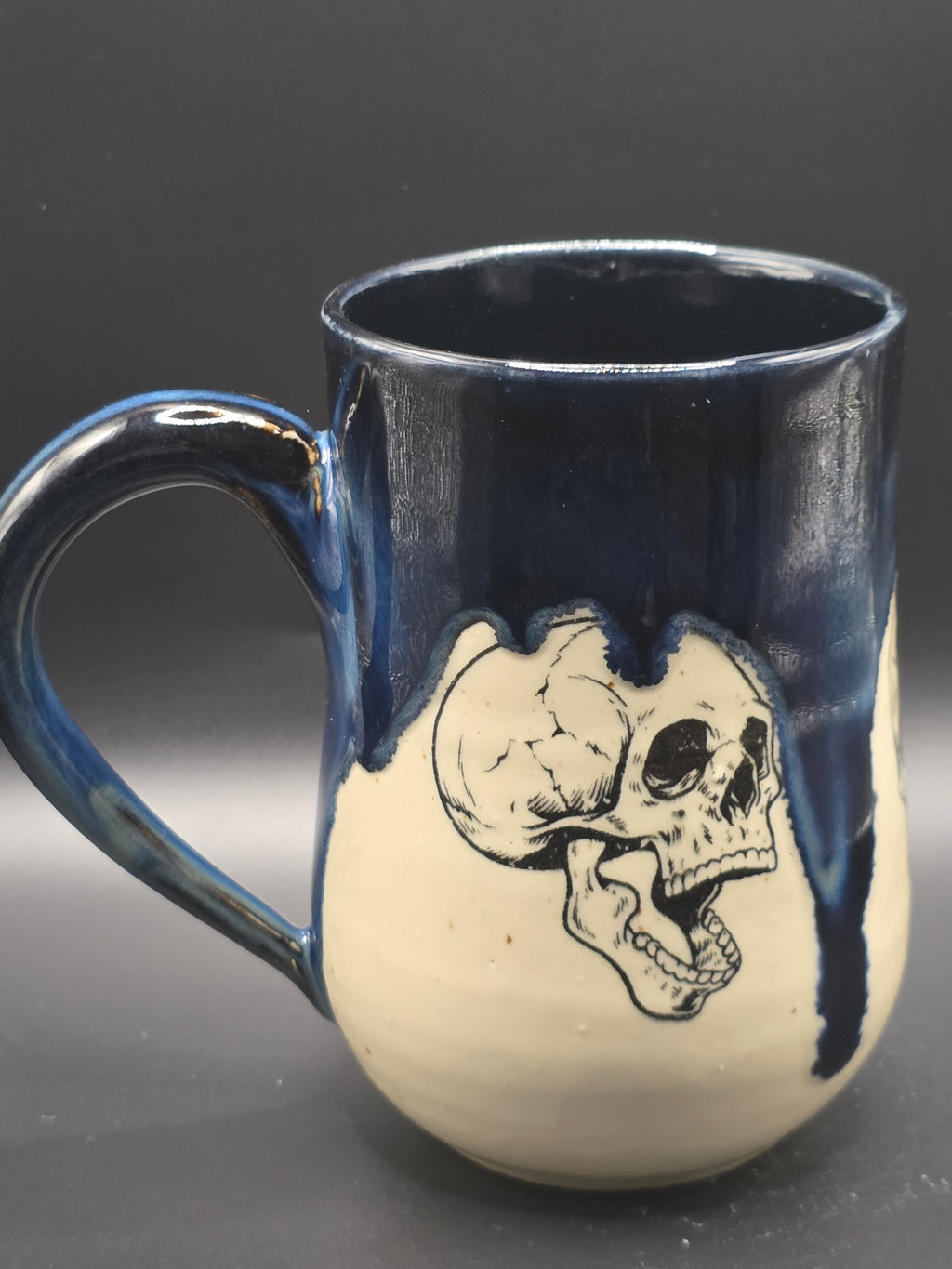 Midnight Skull Mug