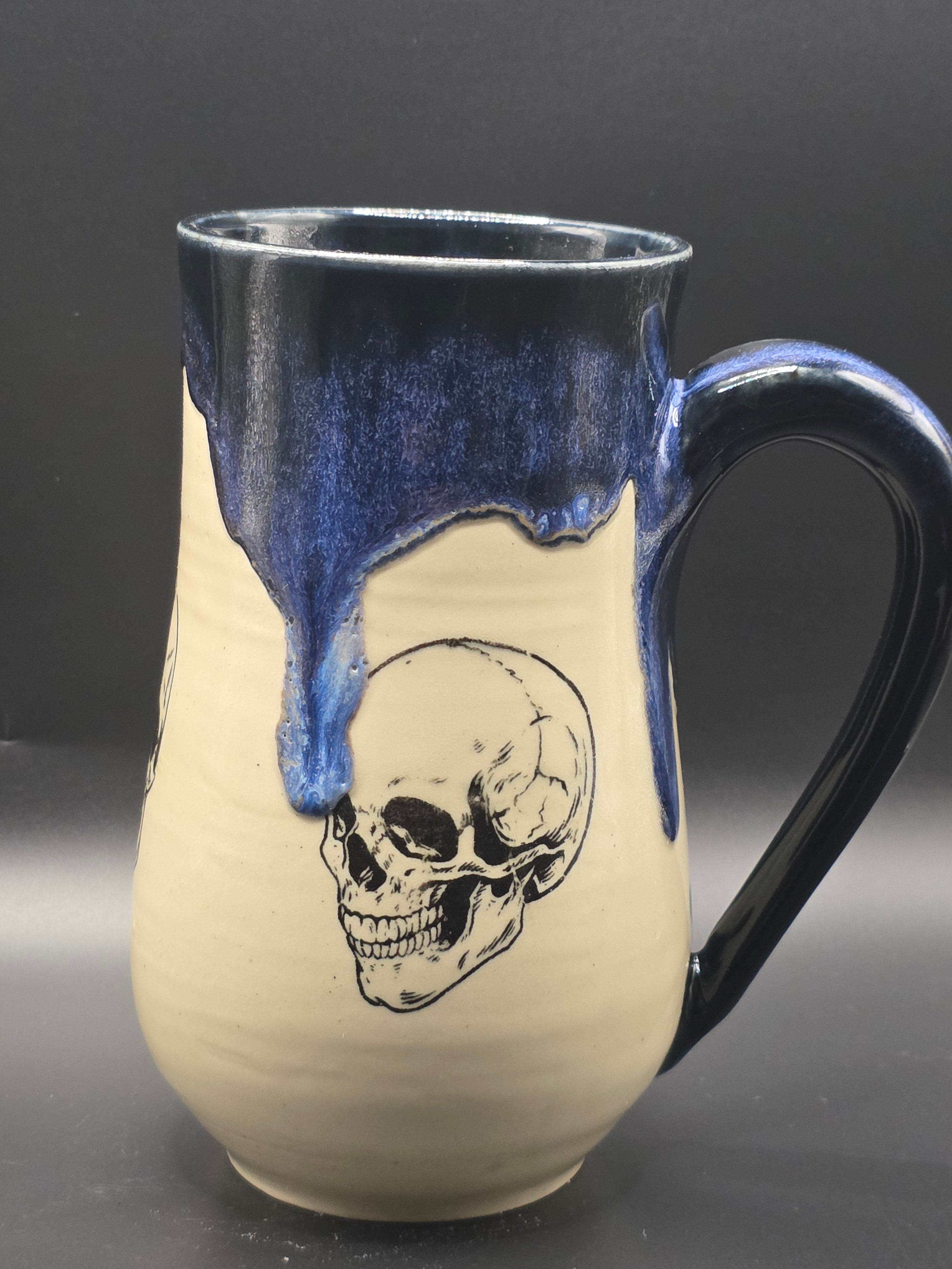 Midnight Skull Mug