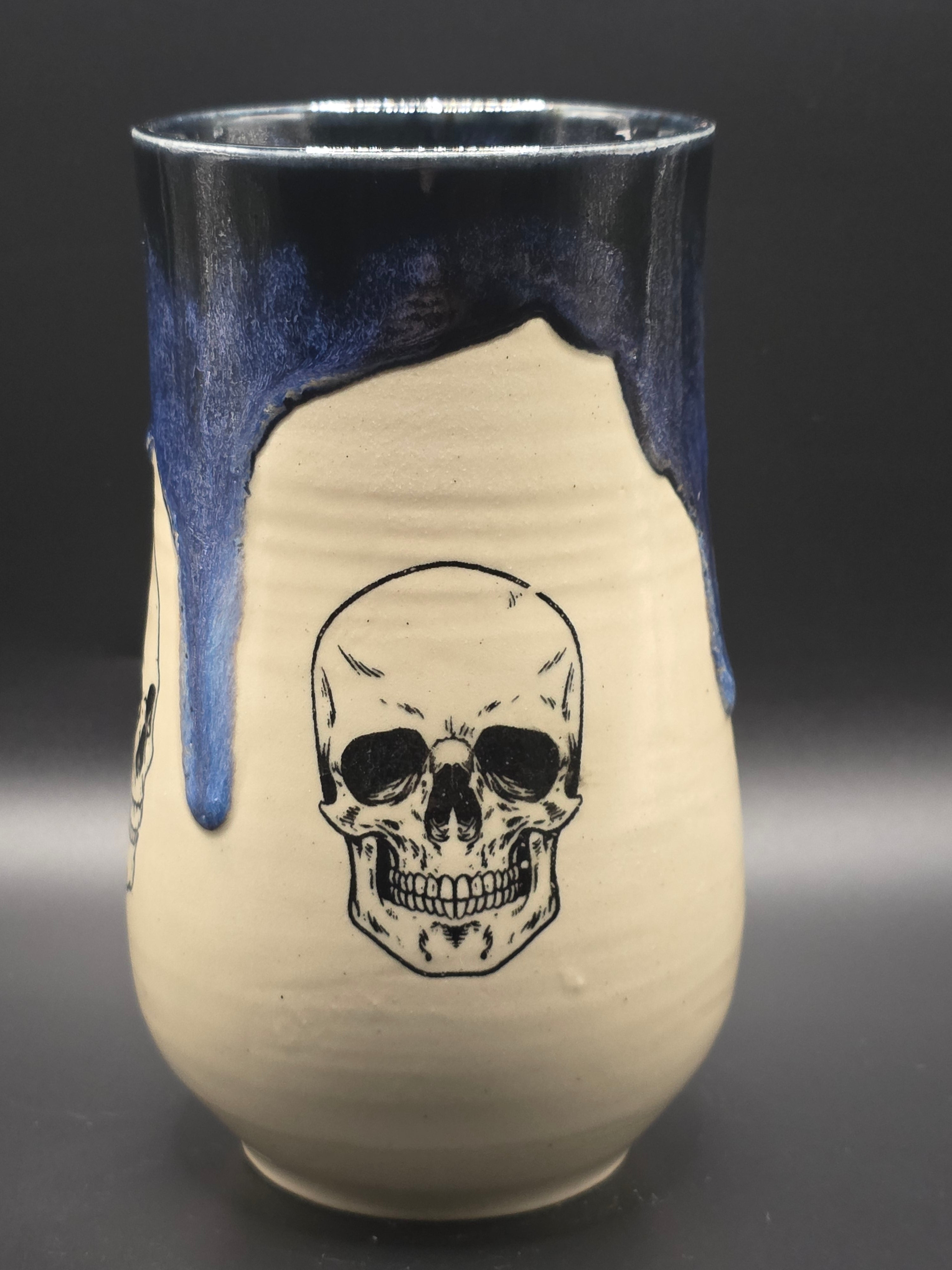 Midnight Skull Mug
