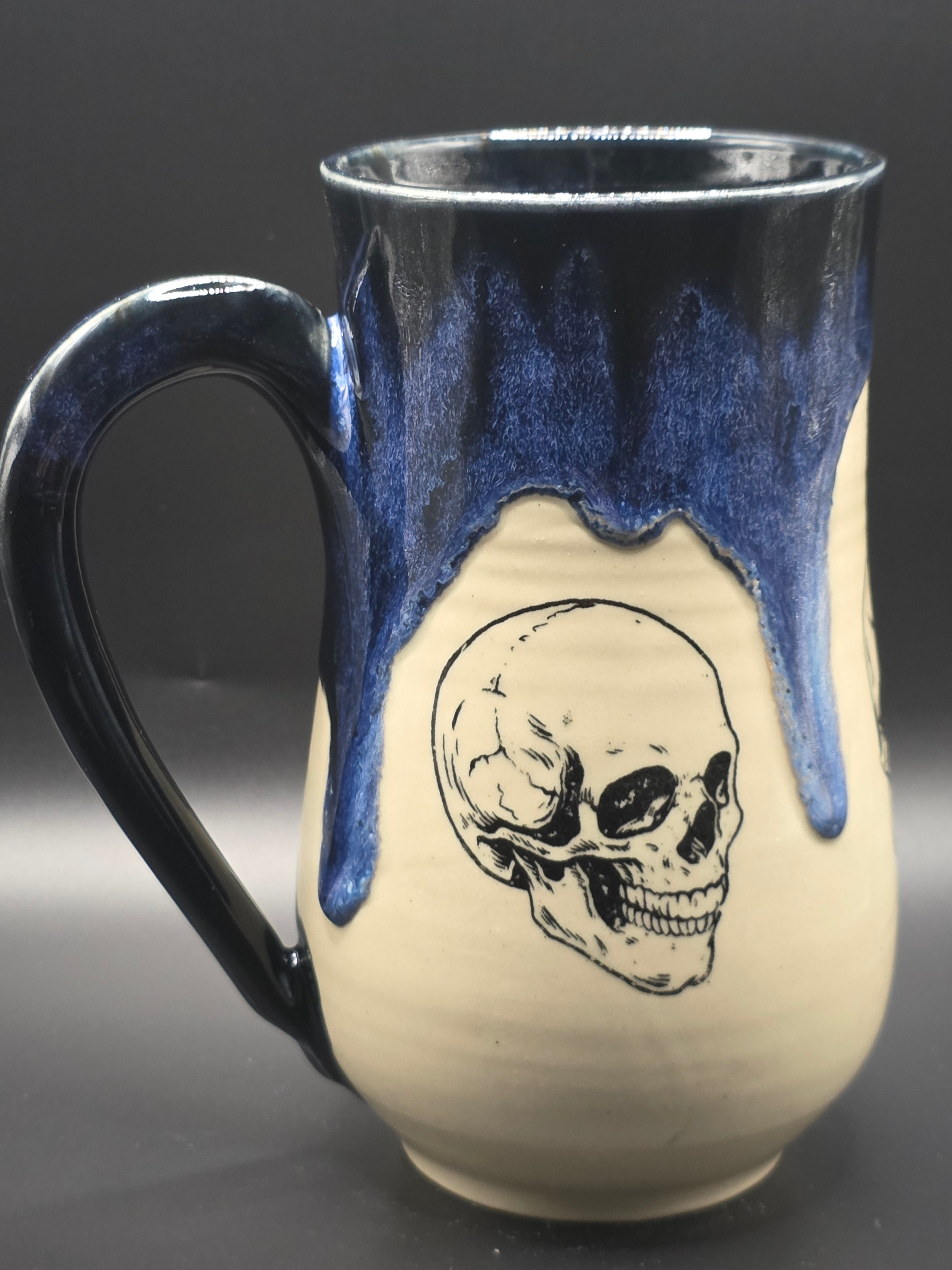 Midnight Skull Mug